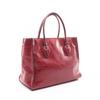 Used TOD'S D-styling Tote Bag Leather Bordeaux Used Women