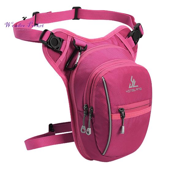 Pánská taška Crossbody Nastavitelný popruh Vodotěsné Multi Kapsy Měkká tkanina Fanny Pack Sports