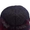 Mink hat mink hair winter fashion mink hat men and women versatile thickened warm knight hat tide