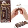 Realistische Biegsame Schokoriegel Fidget Spielzeug Schnapp ASMR Klick Spiel Sensorisches Spielzeug ADHS Angstlinderung Dekoration Fake Food Schlüsselanhänger Gadget