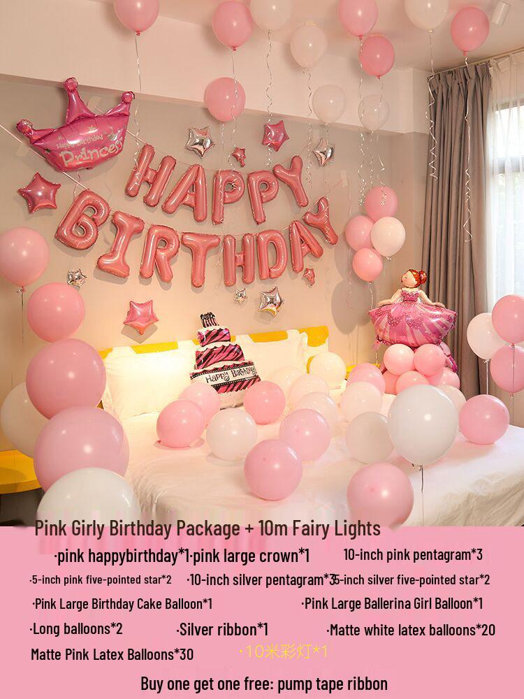 18th Birthday Party Decorations: Balloons & Background Wall Props for Boys & Girls