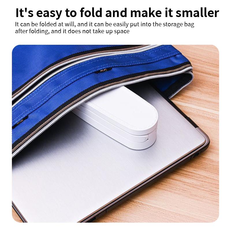 Lampă de birou LED pliabilă, 3 niveluri reglabile, lumină de noapte tactilă, reîncărcabilă USB, protecție ochi, lampă de masă pentru dormitor, noptieră, birou