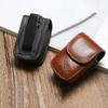 Men Eyewear Case PU Glasses Case Folding Glasses Storage Box Belt Wearable