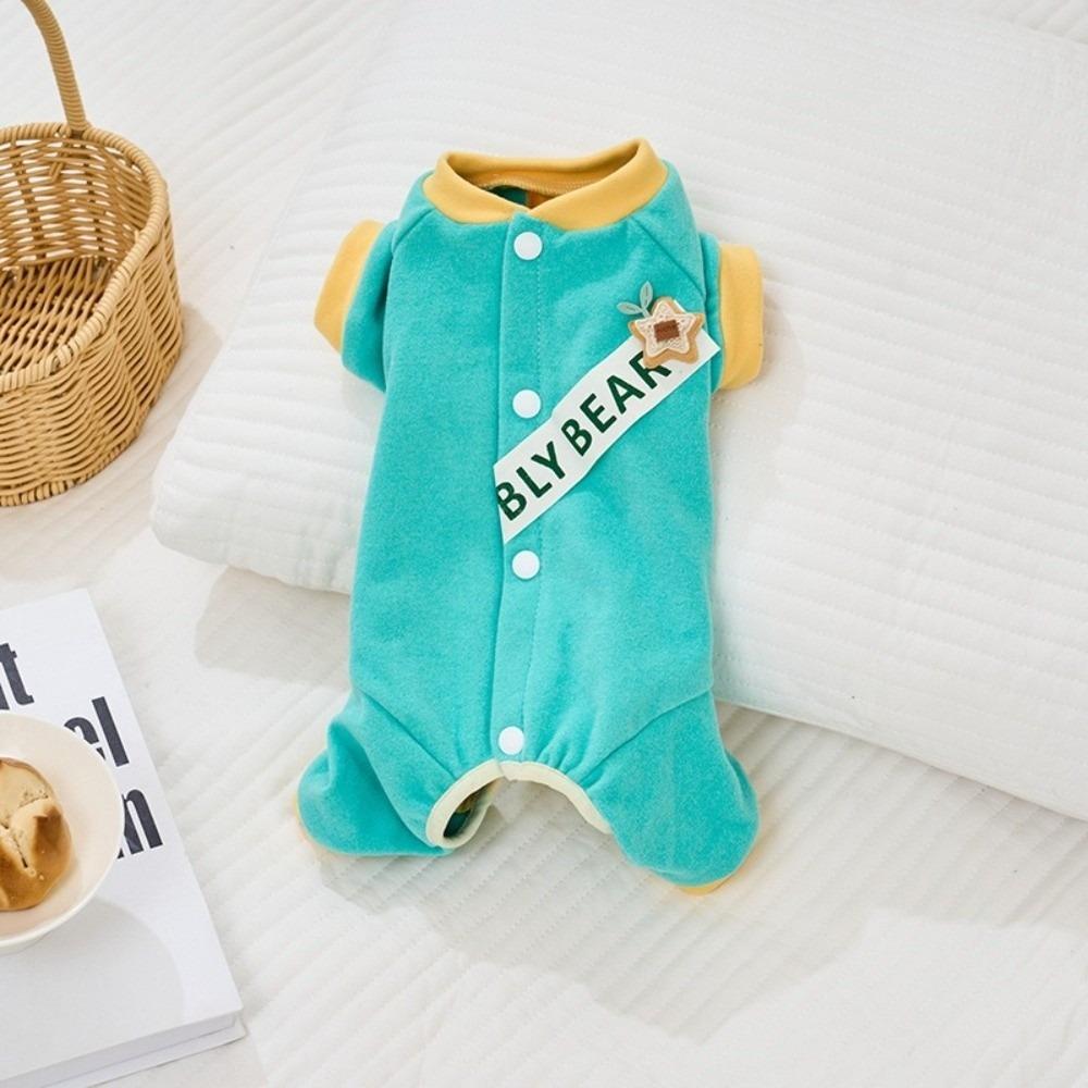 Soft Pet Jumpsuit Elastic Dog Recovery Suit Comfortable Pet Belly Cover for Autumn Winter