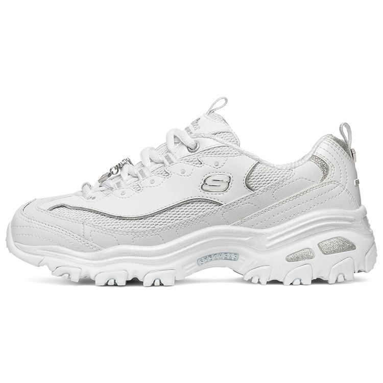 (WMNS) Skechers D lites 1.0 White/Silver Women s 12241-WSL EU 36