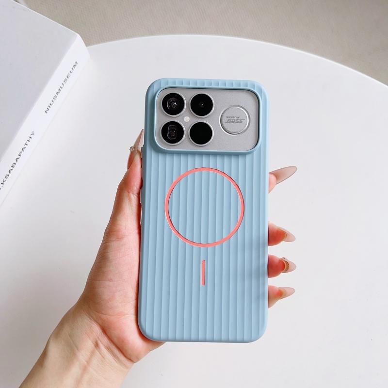 

Для Xiaomi POCO F8 Pro POCO F8 Ultra Redmi K90 Pro Max Чехол Ремешок Magsafe Узор в Ряды Модный Чехол для Мобильного Телефона POCO F8 Pro