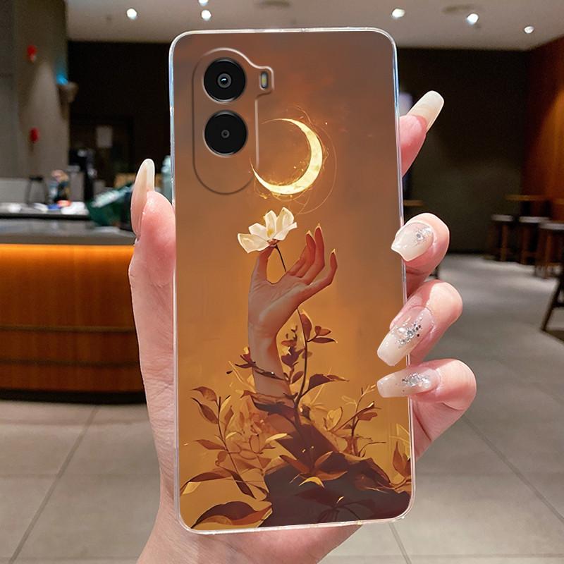 For Poco M7 4G Luxury Dragon Cute Cool Boy Girls Soft Silicone Phone Case Back Cover For Xiaomi Poco M7 4G Transparent TPU Shell