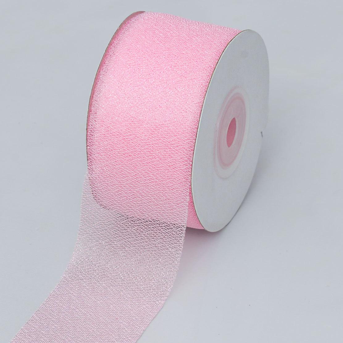 

4 см маленькая свежая микро-эластичная прозрачная полиэстеровая лента ручной работы цветы аксессуары для волос подарочная одежда декоративная лента бант сделай сам цветок ручной работы 4cm*10 Yards