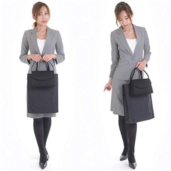 Aurora Nylon Sub Bag, Large, Made In Japan, Fits A4 Files, Gusseted, Foldable