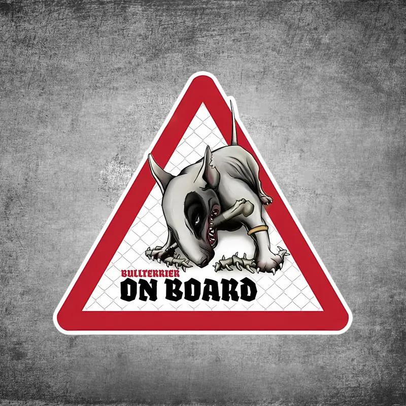 Dog Car Stickers Animal Auto Accessories Self-adhesive Vinyl Decals Body Bumper Windshield Window Scratch Covering Decoration