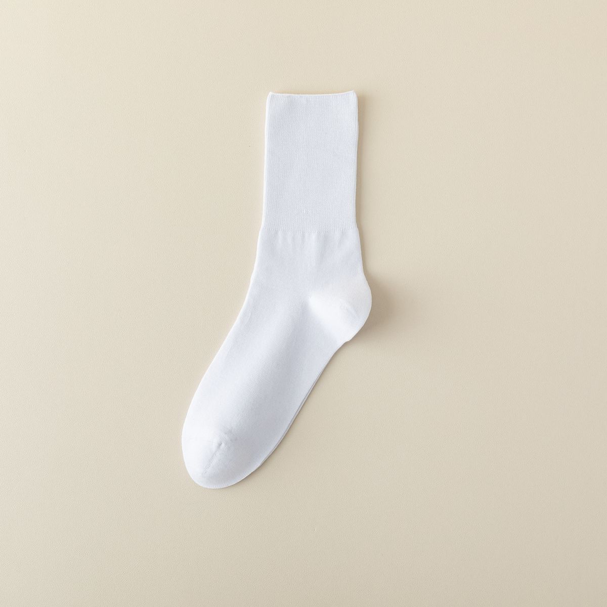 

1/5/10 пар мужских носков средней длины, хлопковые удлиненные и утолщенные носки, теплые носки 1 pair белый