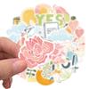 49 Cartoon Small Fresh Sunny Stickers Can Decorate Suitcase Pen Guitar Notebook Waterproof Hot Stickers