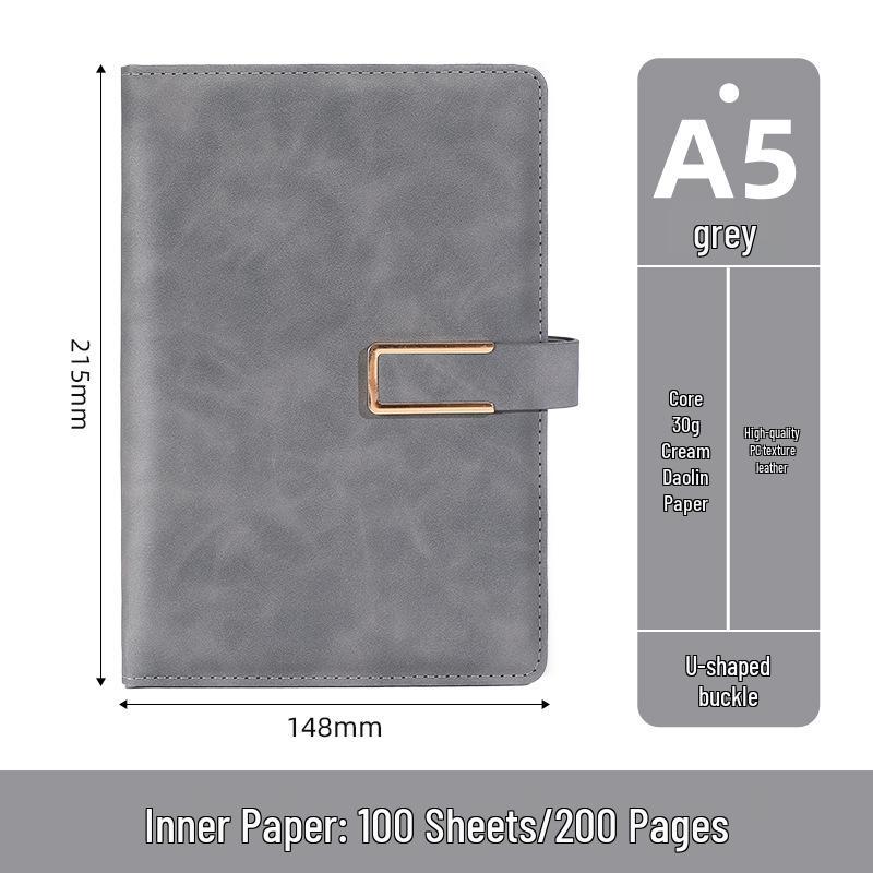 Custom A5 Notebook with Logo - Corporate Meeting Diary & Gift Box Set
