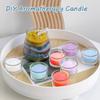 DIY Sand Wax Scented Candle Making Supplies Snowflake Wax Pearl Combustible Wax Sand Painting Material Handcraft Gift Home Decor
