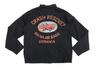 Tailor Toyo Jacket TT15177 Tailor Toyo Cotton Embroidery Okinawa Jumper CRASH RESCUE Black (Tailor Toyo) Men's (M)