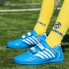 Shock-absorbing Non-slip Wear-resistant Velcro Short Nail Outdoor Football Shoes Training Children's Shoes
