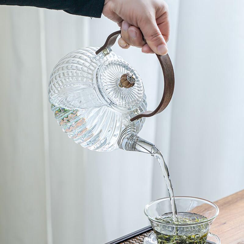 Sushi Ceramics High Borosilicate Glass Teapot