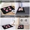 Anime Sailors Moons Luna Cat Front Floor Door Entrance Mat Indoor  Bath Kitchen Doormat Bedroom Carpet Rug