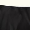 Women's Casual Slimming Satin Midi Skirt with Lace Trim