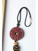 Indonesian Rosewood & Blood Sandalwood Peace Amulet Car Pendant for Men & Women