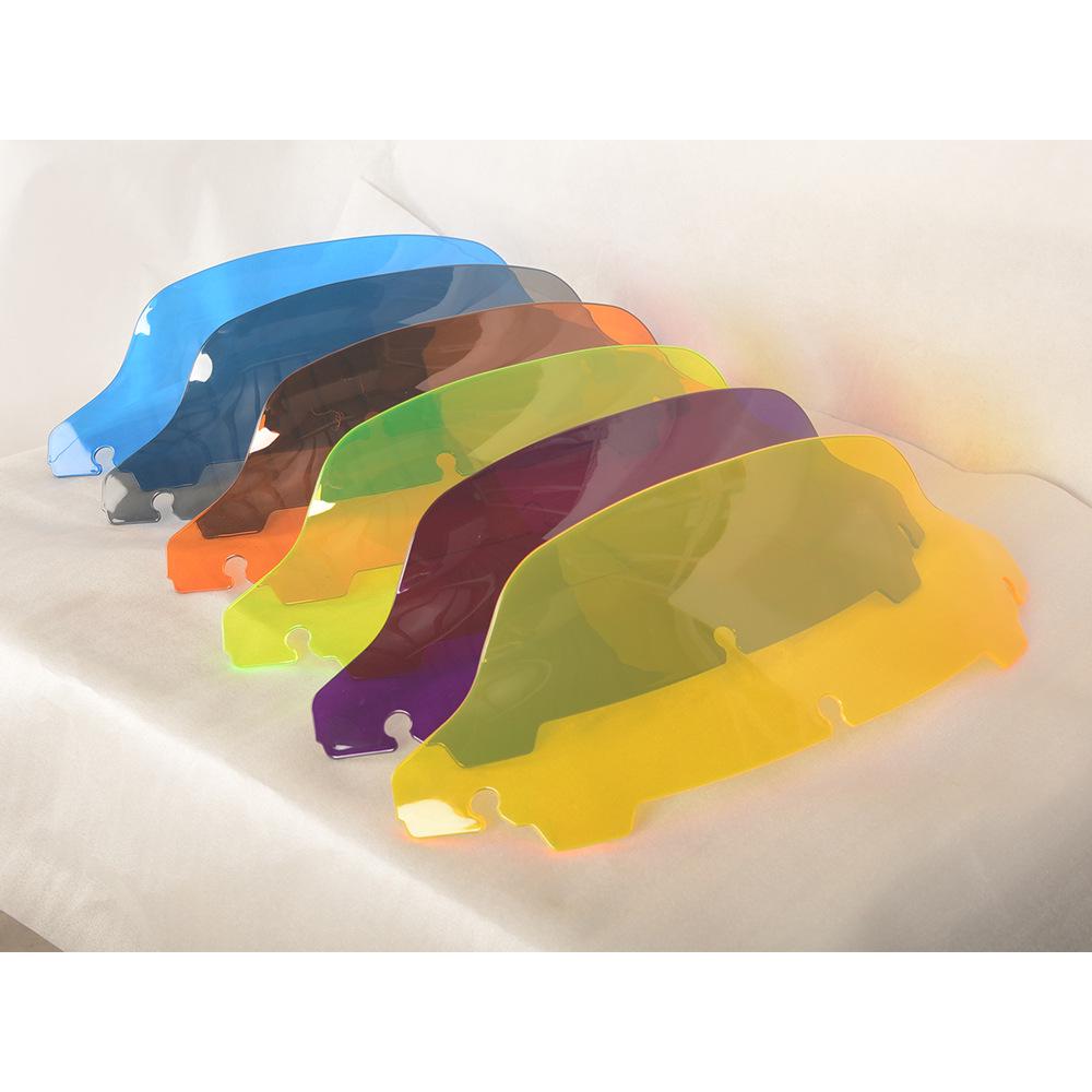 4-inch Windshield for Harley 14-23 Road Glide, 7mm PC, Multiple Colors