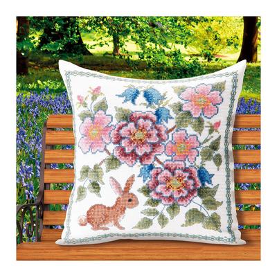 Olympus Megumi Onoe Embroidery Kit A Little Story of a Blooming Bluebells and Rabbits 6062 Series Garden