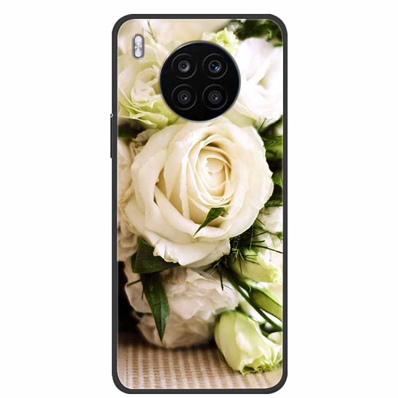 For Huawei Nova 8i Case Shockproof Soft silicone TPU Back Cover For Huawei Nova 8i Phone Cases Nova8i Nova 8 i 2021 Cute Cartoon