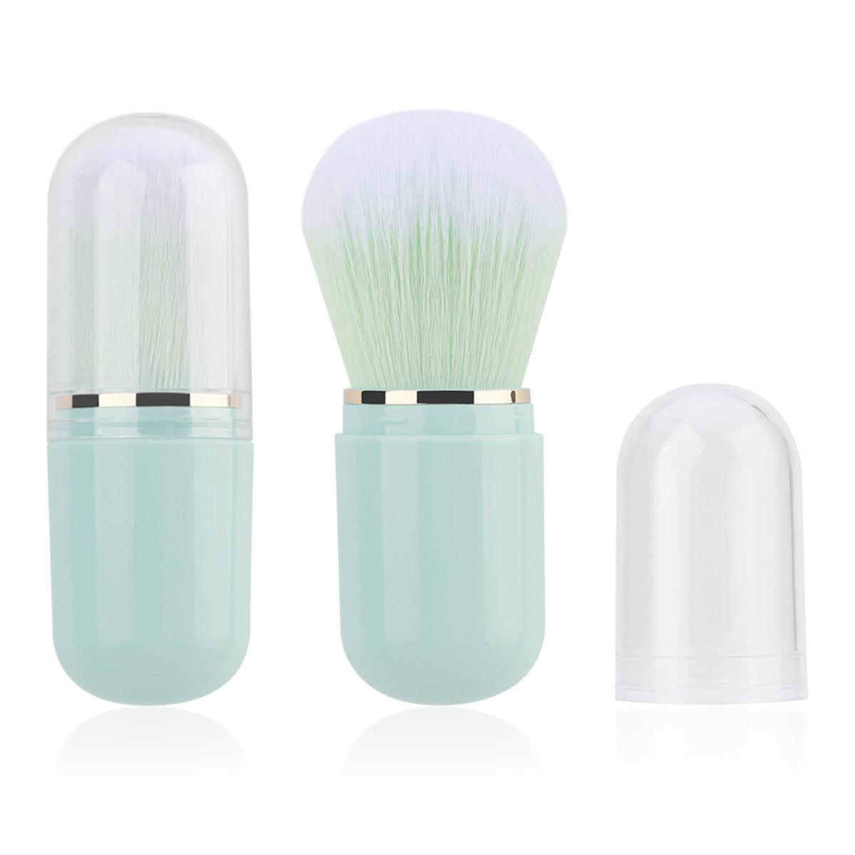 

Portable Capsule Retractable Brush Honey Brush Makeup Brush Nail Art Dust Brush Travel Blush Brush Makeup Tool