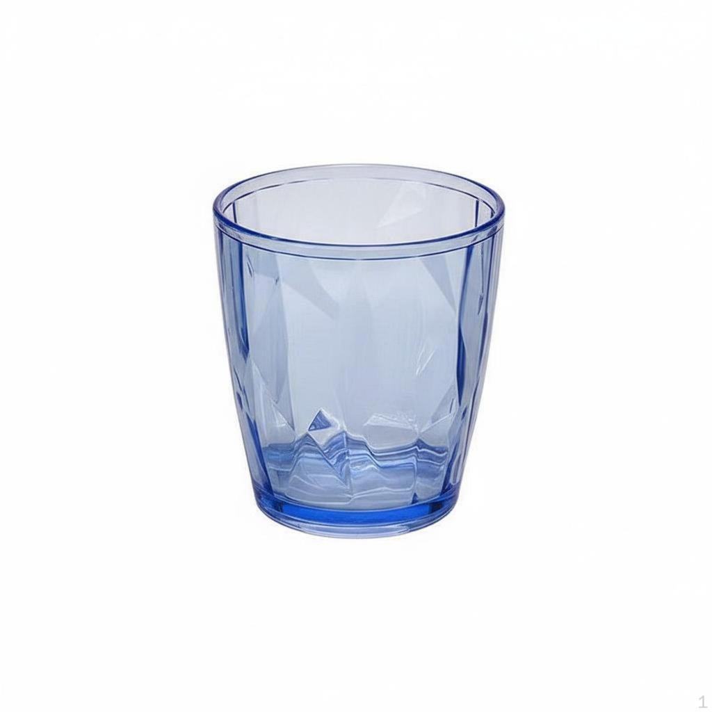 6 Pieces Colorful Acrylic Tumbler HeatResistant Shatterproof Beverage Glass Sturdy Colored Cups for