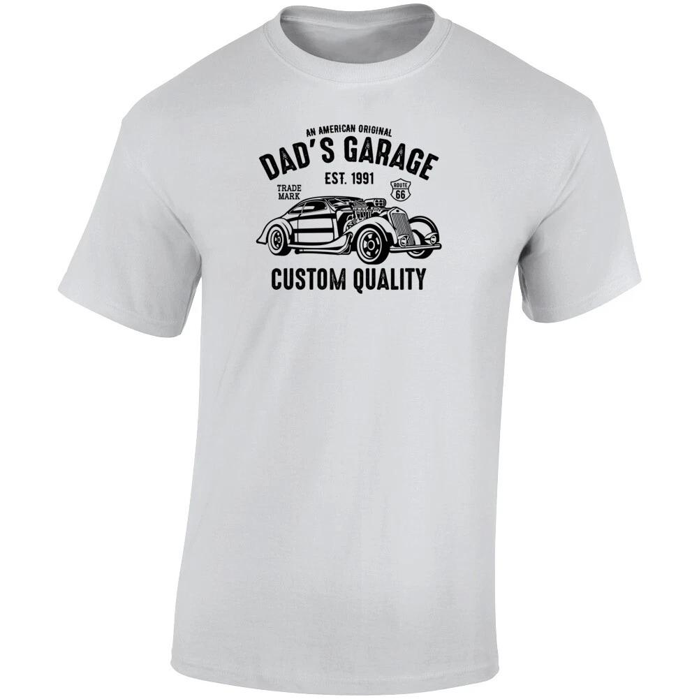 Dad s Garage Custom Quality Funny Car Gift Classic Muscle T Shirt S