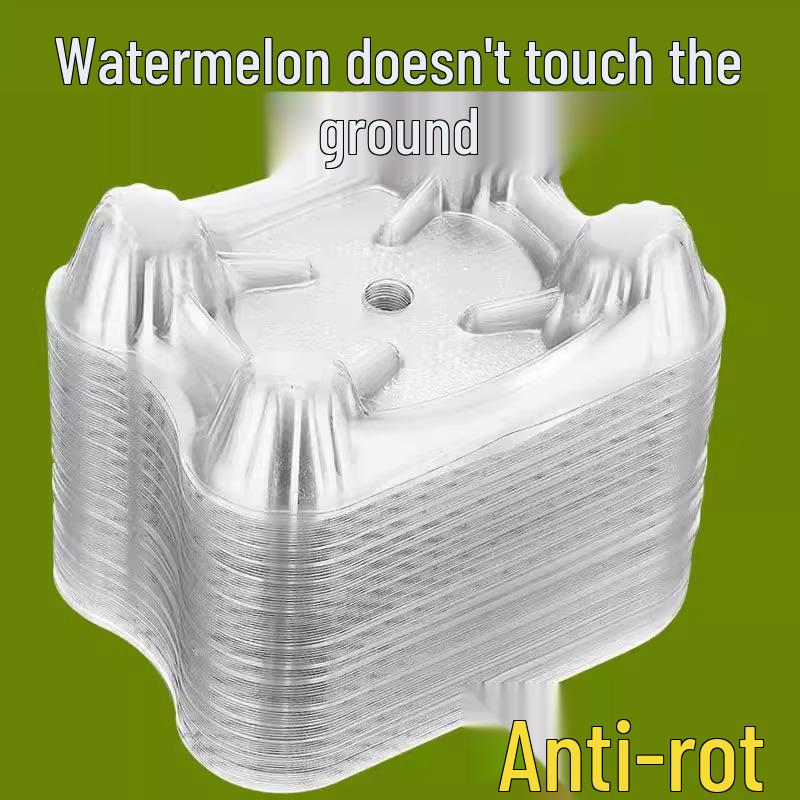 30 pcs Watermelon Support Trays - Durable Plastic Melon Holders for Garden Planting
