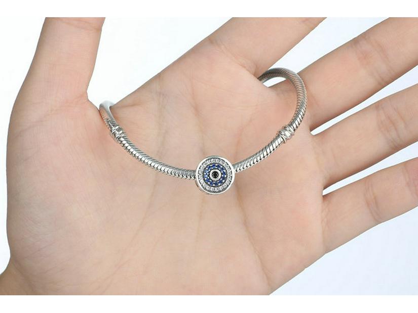 Yinziyun S925 Sterlingsilver Diamantöga Pärlarmband SCC092