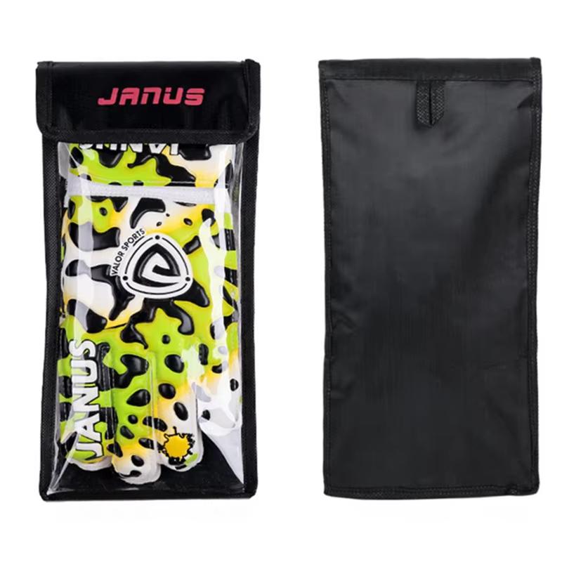 New Style Kids Finger Protection Soccer Gloves Professional Children Leopard Soccer Football Goalkeeper
