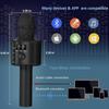 Wireless Bluetooth Speaker Mic Karaoke Microphone Handheld Portable Microphone Mobile Phone Music Player for Children Home KTV