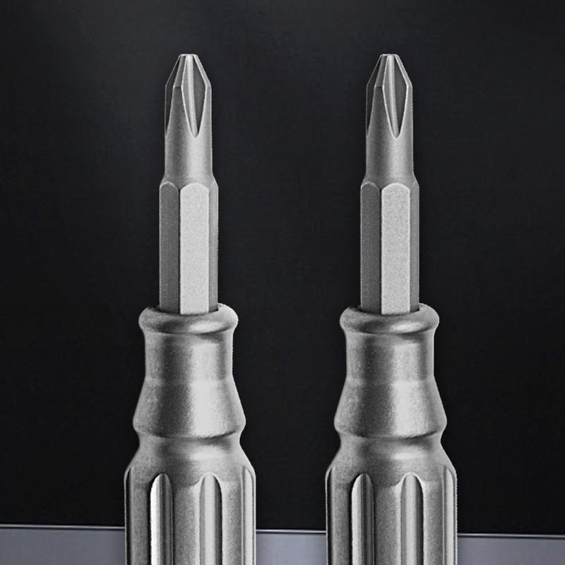 1pcs Portable Multifunctional Screwdriver Repair, with Exchangeable Bit Ergonomic Designs Suitable for DIYer Enthusiasts