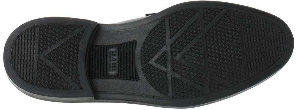 Moonstar BV6632A Black Size 3E Kids' Loafers, 26.0 cm,