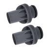 2PCS Pool Hose Adapter Fit for P6916 Good Sealing Plastic 1.5 Inch Pool Filter Pump Hose Adapter E