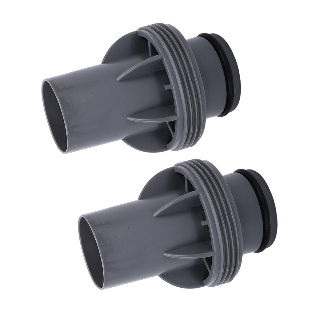 2PCS Pool Hose Adapter Fit for P6916 Good Sealing Plastic 1.5 Inch Pool Filter Pump Hose Adapter E