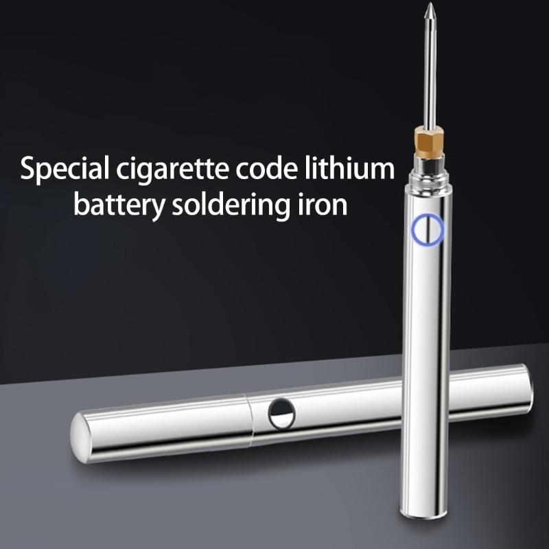 Handheld Cordless Soldering Guns 1100mAh Rechargeable USB Welding Tool Ideal For Small Electronics And Home Use