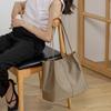2025 Autumn Commuter Portable Oxford Cloth Women's Bag Shoulder Canvas New Popular Large Capacity Tote Bag
