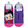 Small Planet Betty Boop Karakter Størrelse Sokker, Ansikt, Lilla, Dame 23-25cm