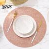 Easy Clean Placemats Mat Wear-Resistant Placemat Resistant Heat Reusable PVC Dining Table Stain-proof Stain-Proof for Home Kitchen Protection Mats