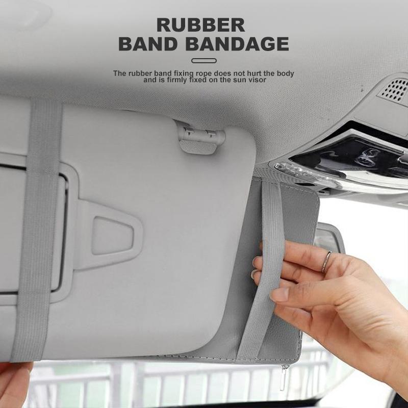 Car Sun Visor Point Type Multi-function Storage Bag Car Accessories For BMW M E34 E36 E60 E90 E46 E39 E70 F10 F20 F30 X5 X6 X1 M3 M5 M6 E71 F01 F02