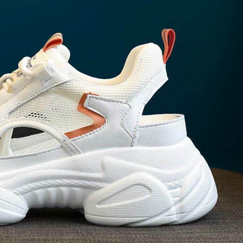 Fashion Women Sandals Summer New woman Platform Chunky Comfortable Mesh Open Toe Casual Sports Sandals Ladies Shoes