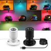 8Colors Led Spotlight USB 5V Mini LED Night Light 1W for Showcase Pattern Wine Collect Display Shelf Light Foyer Room Wall Decor