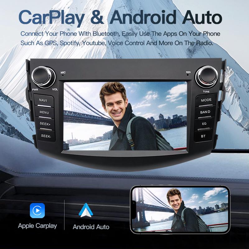 RAV4 Android HD Large Screen Navigation & Reversing Camera with Multimedia & Wireless Connectivity