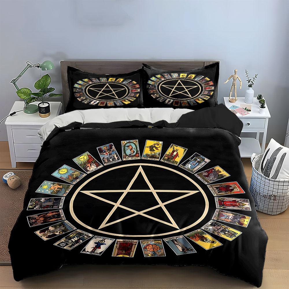 Tarot Card Set For Divination Multiple Sizes Kid'S And Adults' Bedroom Exquisite 3Pc Bedding Set, Gift