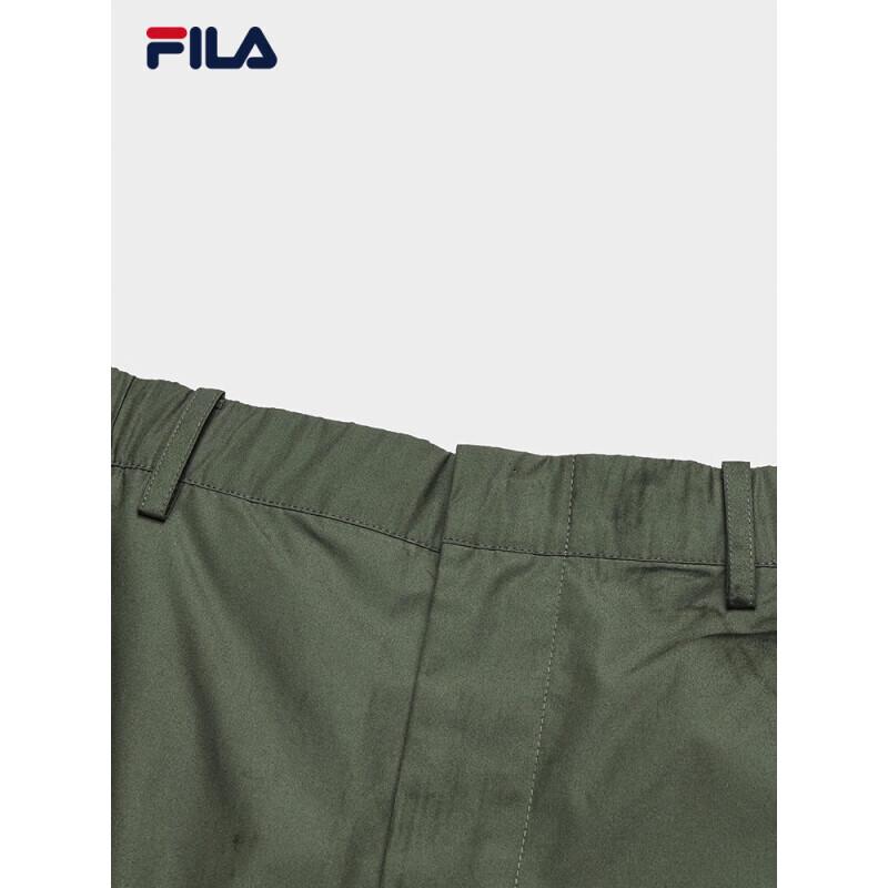 FILA Men's Summer Casual Straight-Leg Woven Pants
