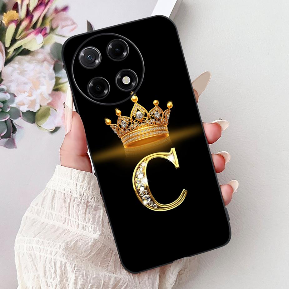 For Tecno Camon 30S Case Camon30 Pro CL8 New Crown Letters Cover Soft Silicone Case For Tecno Camon 30 Premier Camon30 5G Fundas