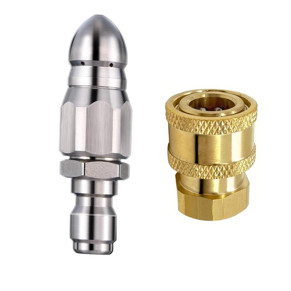 5000 PSI Nozzle Pressure Drain Hose Sewer Jetter Nozzle